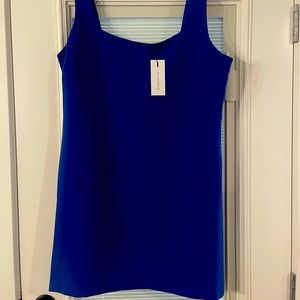 Open Neck Bare Shift Dress